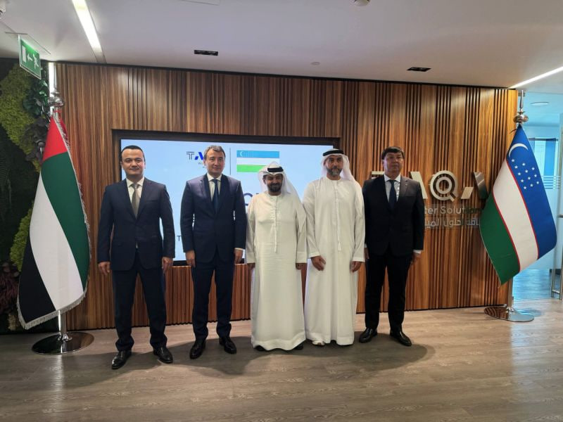 Yangi Toshkent suv inshootlari va Trans-Afgʻon koridori Abu Dabidagi BAA investitsiya muzokaralarida asosiy mavzu boʻldi