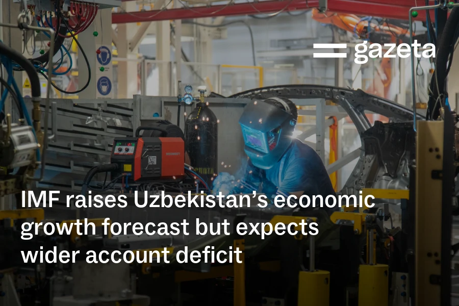 XVF Oʻzbekiston iqtisodiy oʻsish prognozini 7,8%ga oshirdi, ammo joriy hisob taqchilligining keskin kengayishini kutmoqda