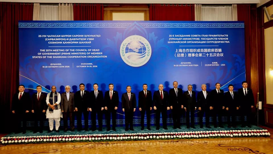 Aripov Dushanbe sammitida SCO-2040 strategiyasi, taraqqiyot banki tashabbusi va sun’iy intellekt forumini taklif etdi