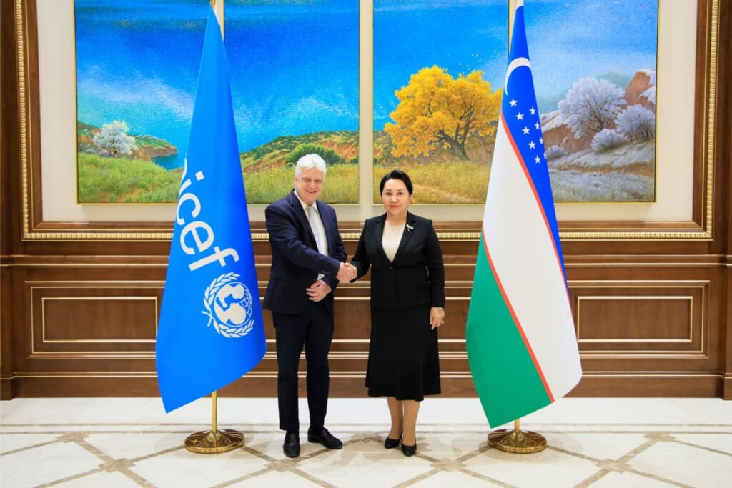 Samarqandda Senat Raisi va UNICEF Mintaqaviy Direktori Bolalarni Himoya Qilish va Nogironlik Xizmatlari Muhokama Qildi