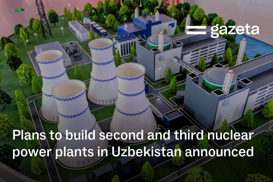 Mirziyoyev announces plans for second and third nuclear power plants