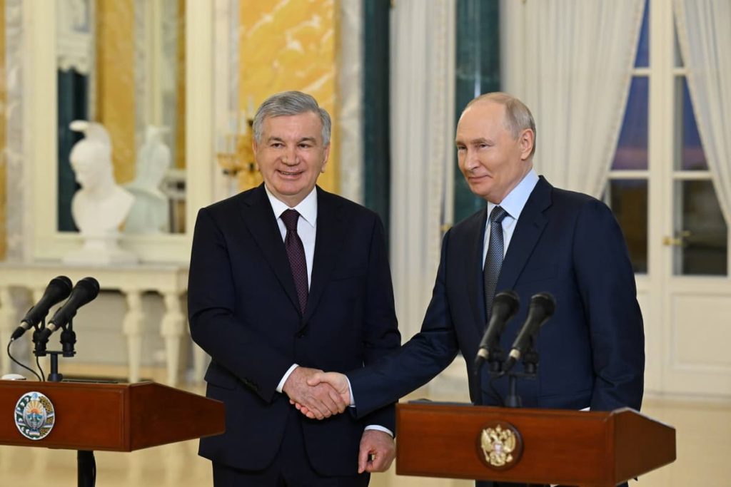 Mirziyoyev and Putin launch construction of Uzbekistan’s first nuclear power unit