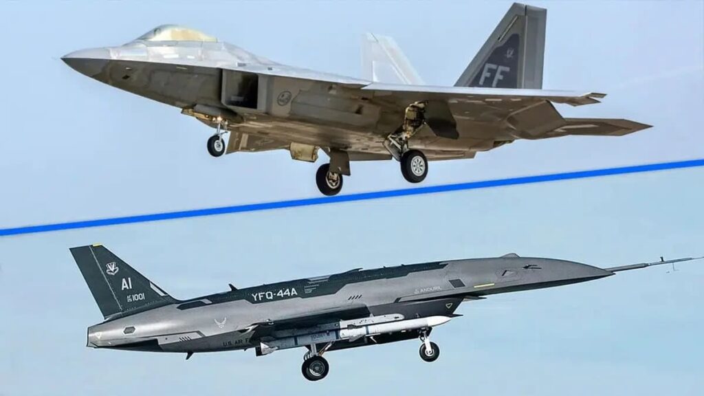F-22 pilot commands combat drone in flight for the first time, with Fury acting autonomously on tactical orders