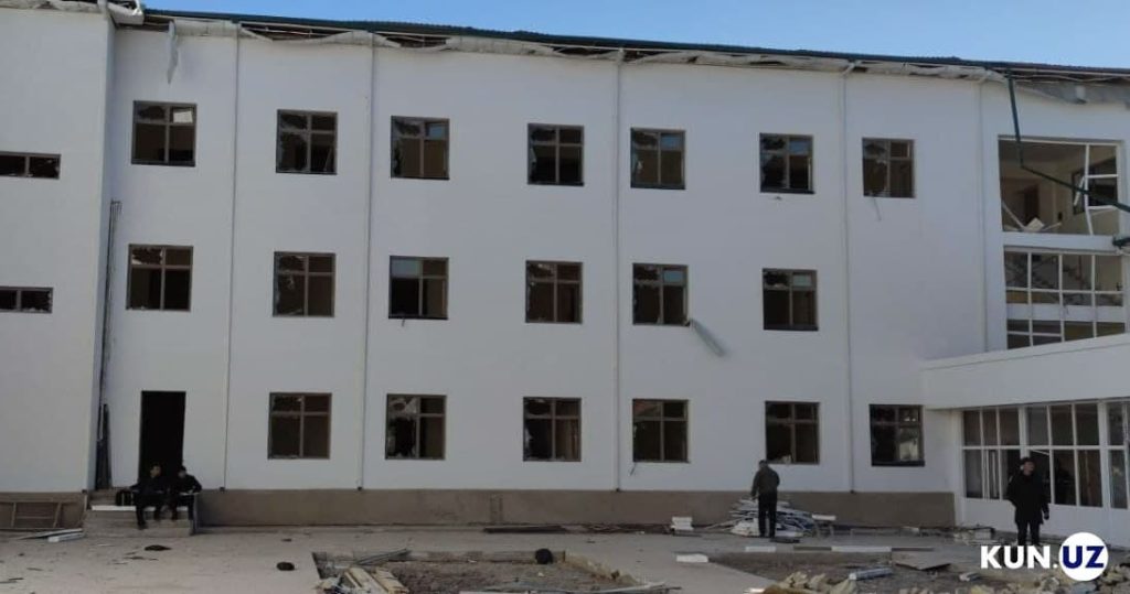 Denau shopping centre blast damaged 226 properties worth 22.6 billion soums, MES says